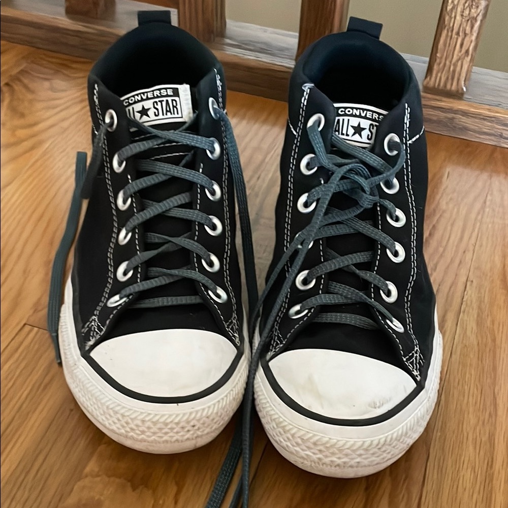 Converse Black and White Chuck Taylor Sneakers
